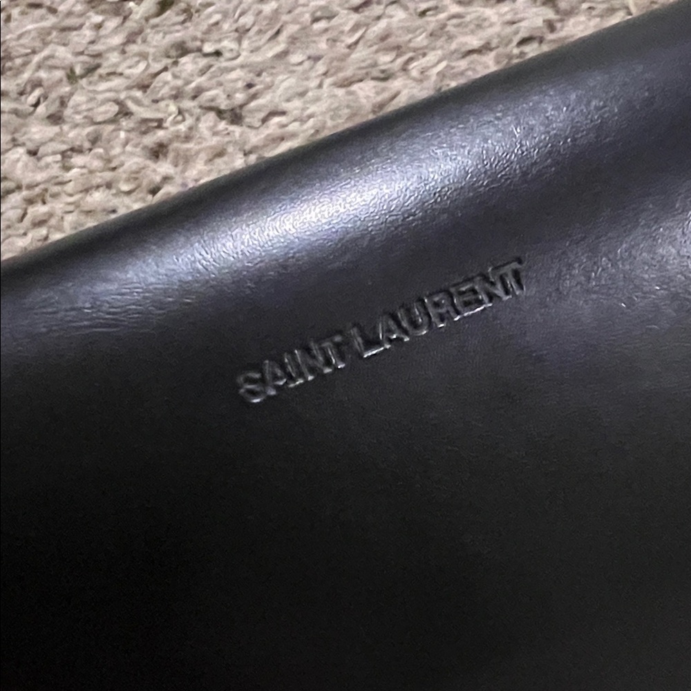 Saint Laurent Women's Sunglasses - Clear Nude Frames & Brown Lens - Picture 8 of 10